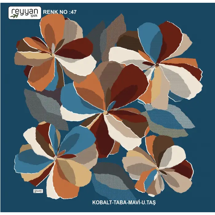 Reyyan İpek 100 cm Oyalık Yazma (ryyn-390-16)