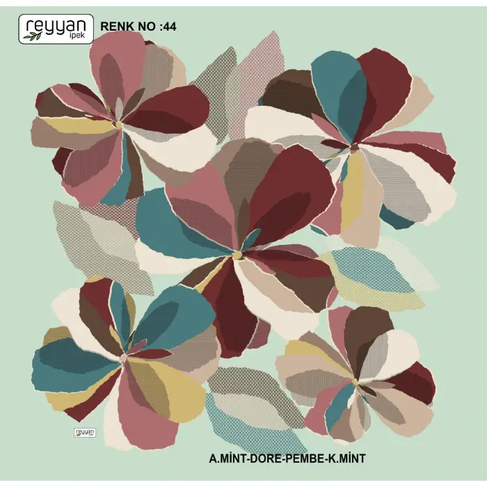 Reyyan İpek 100 cm Oyalık Yazma (ryyn-390-17)