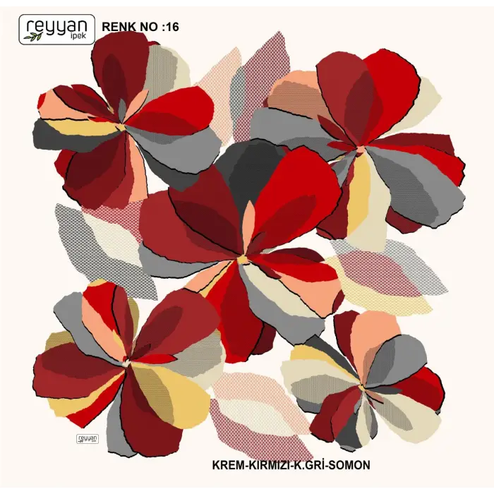 Reyyan İpek 100 cm Oyalık Yazma (ryyn-390-24)