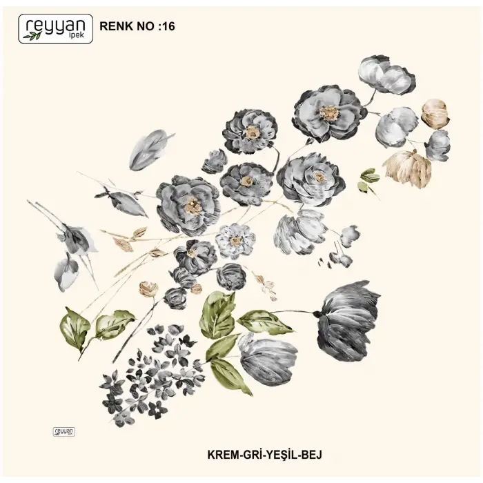 Reyyan İpek 100 cm Oyalık Yazma (ryyn-394-21)