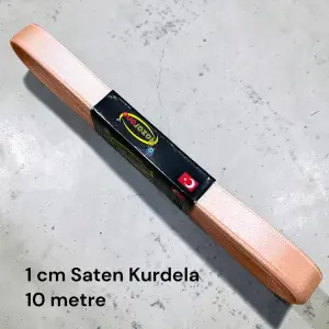 1 cm Saten Kurdele (10 mt.) - (SK-01-33)