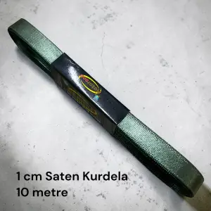 1 cm Saten Kurdele (10 mt.) - (SK-01-34)