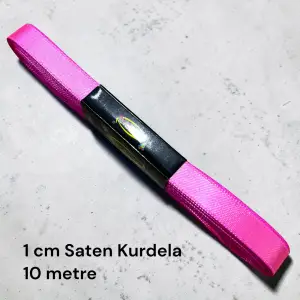 1 cm Saten Kurdele (10 mt.) - (SK-01-32)