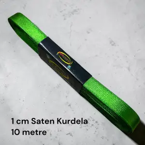 1 cm Saten Kurdele (10 mt.) - (SK-01-05)