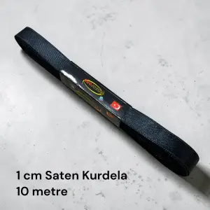 1 cm Saten Kurdele (10 mt.) - (SK-01-16)