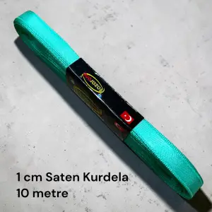 1 cm Saten Kurdele (10 mt.) - (SK-01-36)