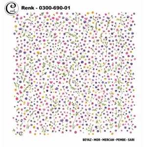 Cenk 100cm Oyalık Yazma (Cnk-690-01)