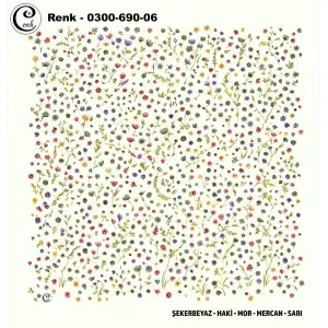 Cenk 100cm Oyalık Yazma (Cnk-690-06)