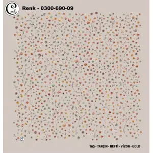 Cenk 100cm Oyalık Yazma (Cnk-690-09)