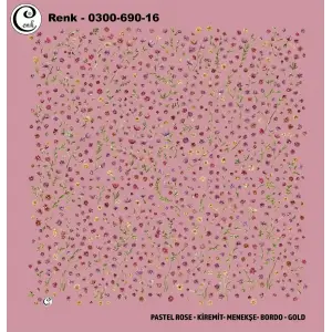 Cenk 100cm Oyalık Yazma (Cnk-690-16)