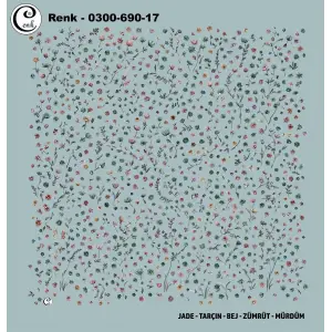 Cenk 100cm Oyalık Yazma (Cnk-690-17)