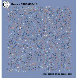 Cenk 100cm Oyalık Yazma (Cnk-690-19)