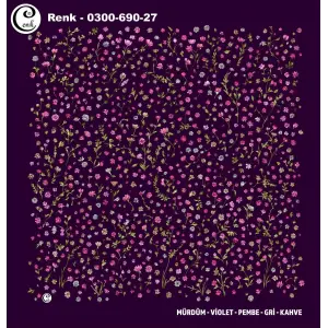 Cenk 100cm Oyalık Yazma (Cnk-690-27)