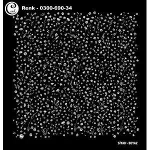 Cenk 100cm Oyalık Yazma (Cnk-690-34)