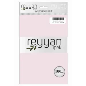 Reyyan İpek 100 Cm Düz Poşetli Yazma (Uçuk Pembe)-154