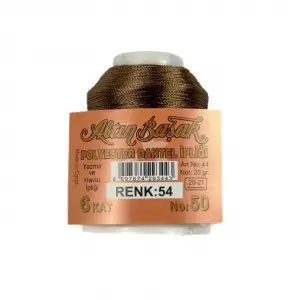 Altınbaşak 20 Gram Polyester Oya İpi (Renk:054)