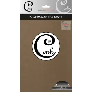 Cenk Düz 100 cm Poşetli Oyalık Yazma -(Deve Tüyü)-(301-054)