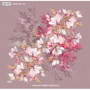 Reyyan İpek 100 cm Desenli Oyalık Yazma (ryyn-440-13)