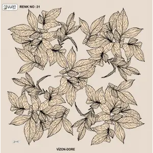 Reyyan İpek 100 cm Desenli Oyalık Yazma (ryyn-442-02)