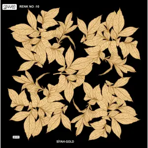 Reyyan İpek 100 cm Desenli Oyalık Yazma (ryyn-442-17)