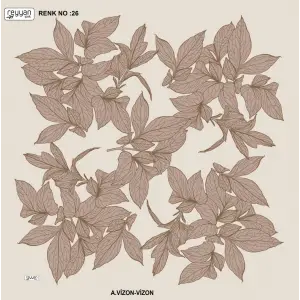 Reyyan İpek 100 cm Desenli Oyalık Yazma (ryyn-442-22)