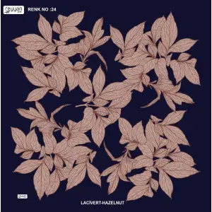 Reyyan İpek 100 cm Desenli Oyalık Yazma (ryyn-442-23)