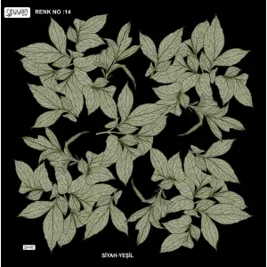 Reyyan İpek 100 cm Desenli Oyalık Yazma (ryyn-442-25)