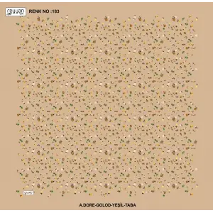 Reyyan İpek 100 cm Desenli Oyalık Yazma (ryyn-444-16)