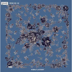 Reyyan İpek 100 cm Desenli Oyalık Yazma (ryyn-445-05)