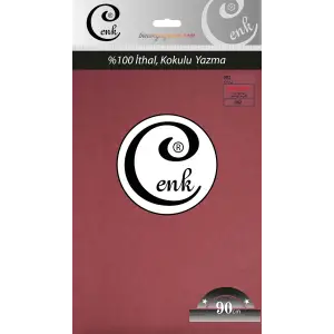 Cenk 90 Cm Düz Renk Pastel Gül Yazma (90cm-082)