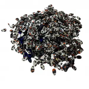 Pleksi Oya İşleme Pulu 50 gr. Gümüş Leopar (damla06-34)