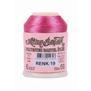 Altınbaşak 20 Gram Polyester Oya İpi (Renk:019)