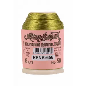 Altınbaşak 20 Gram Polyester Oya İpi (Renk:656)