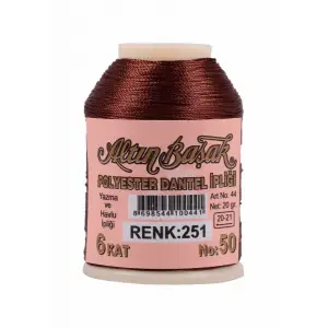 Altınbaşak 20 Gram Polyester Oya İpi (Renk:251)