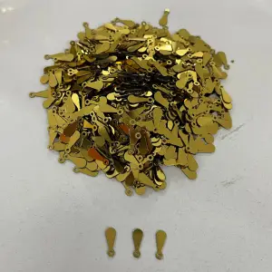 Pleksi Oya İşleme Pulu 50 gr. İnce Damla Gold (pul03-10)