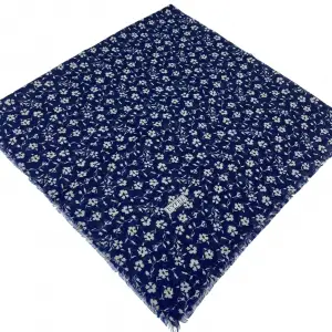 Eyfel Dimi Koton Eşarp Lacivert-Vizon Serisi (FE523-03)