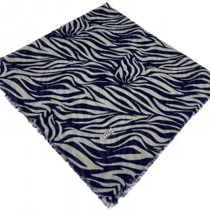 Eyfel Dimi Koton Eşarp Lacivert-Vizon Serisi (FE523-08)