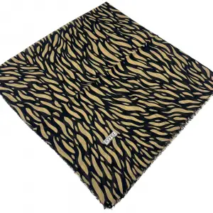 Eyfel Dimi Koton Eşarp Siyah-Karamel Serisi (FE525-21)