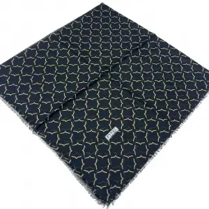 Eyfel Dimi Koton Eşarp Siyah-Karamel Serisi (FE525-23)