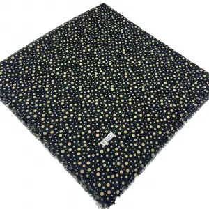 Eyfel Dimi Koton Eşarp Siyah-Karamel Serisi (FE525-26)