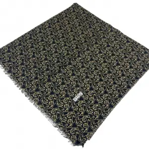 Eyfel Dimi Koton Eşarp Siyah-Karamel Serisi (FE525-02)