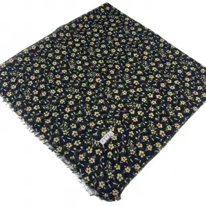 Eyfel Dimi Koton Eşarp Siyah-Karamel Serisi (FE525-07)