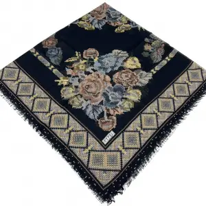 Eyfel Dimi Pamuk Eşarp (FE529-16)