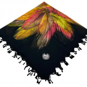 Naz İpek Koton Sökme Boncuklu Yazma (sm-41-03)