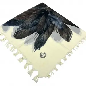 Naz İpek Koton Sökme Boncuklu Yazma (sm-41-11)