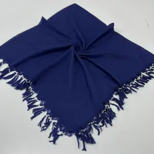 Firuze Düz Renk Sökme Boncuklu Koton Yazma (sm-48-04)