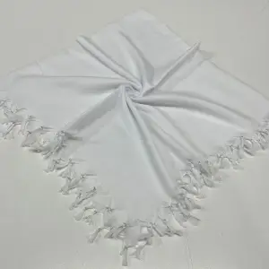 Firuze Düz Renk Sökme Boncuklu Koton Yazma (sm-48-09)