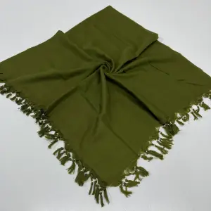 Firuze Düz Renk Sökme Boncuklu Koton Yazma (sm-48-10)