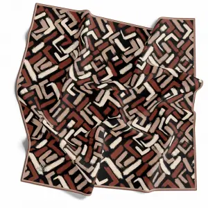 Mono Scarfs El Dikişli Dijital Soft Eşarp-soft07-08