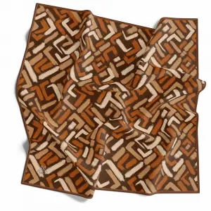 Mono Scarfs El Dikişli Dijital Soft Eşarp-soft07-11